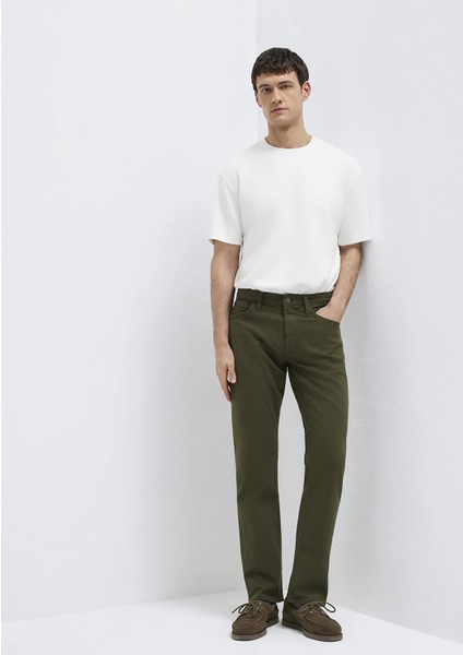 Martin Yeşil Gabardin Pantolon 00378A3057 fırsatları