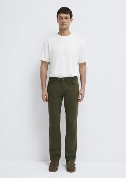 Martin Yeşil Gabardin Pantolon 00378A3057 indirimleri