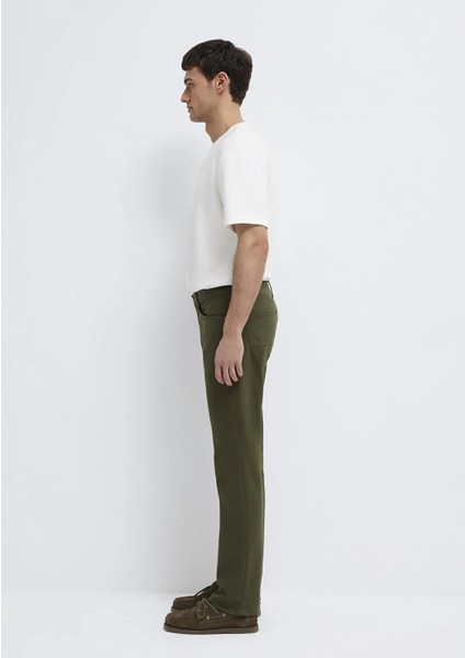 Martin Yeşil Gabardin Pantolon 00378A3057