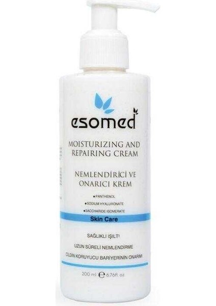 200 ml Nemlendirici ve Onarıcı Bakım Kremi Hyalüronik Asit İçerikli Kuru Ciltler İçin
