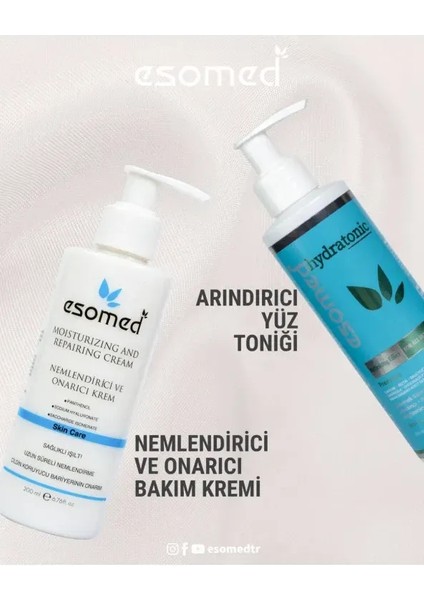 200 ml Nemlendirici ve Onarıcı Bakım Kremi Hyalüronik Asit İçerikli Kuru Ciltler İçin