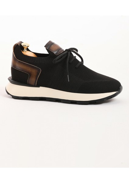 Twain Model Hakiki Örme Triko Silikon Taban Sneaker Ayakkabı modelleri