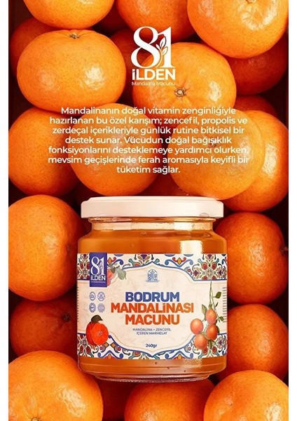 Bodrum Mandalina Macunu 240 Gr indirimleri