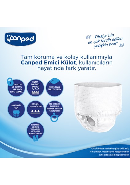 Emici Külot Büyük Boy Large 96 Lı fiyatları