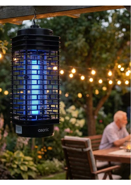 Asonıc S24 Pro 4W Siyah LED Işıklı Sinek Öldürücü indirimleri