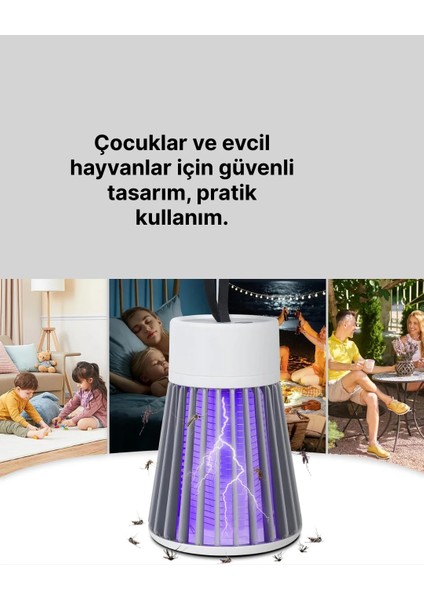 Sessiz ve Güvenli Sivrisinek Kovucu Lamba Tdms-07 fiyatları