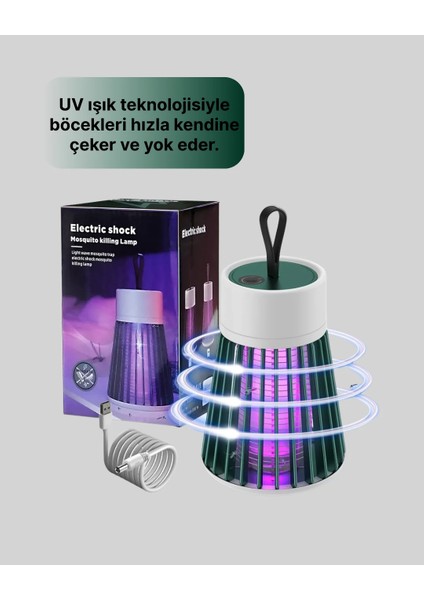 Sessiz ve Güvenli Sivrisinek Kovucu Lamba Tdms-07 modelleri