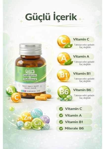 Multivitamin & multimineral fırsatları