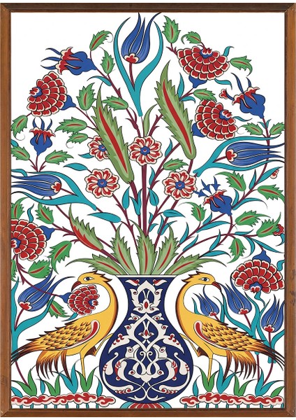 Statik Tutunma Özellikli Tablo - Poster Çini (Model- 15) fiyatları