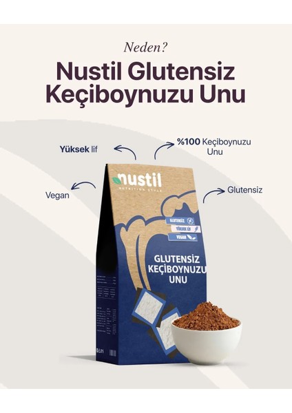Glutensiz Keçiboynuzu Unu 300G fiyatları