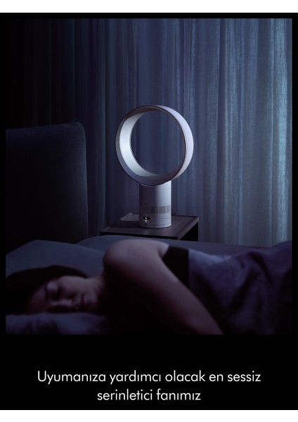 Cool™ CF1 Fan (Beyaz/Gümüş)