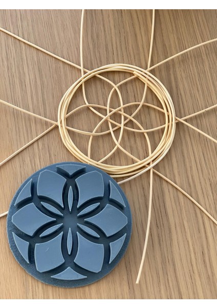 Rattan Örme Kalıbı, Şablon, Pattern, Template Model No -30 modelleri