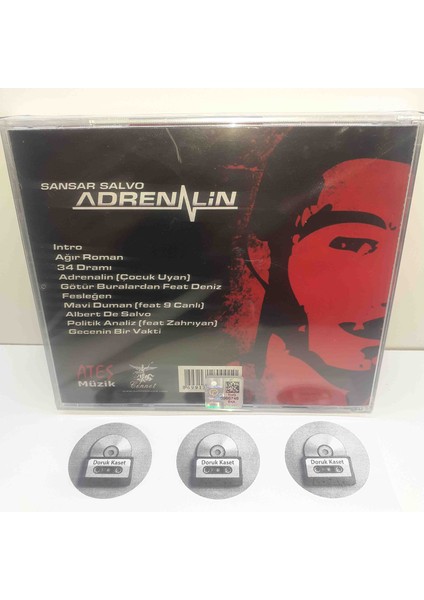 Sansar Salvo Anrenalın CD Album fiyatları