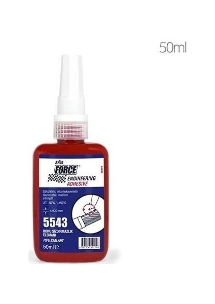 EMX FORCE EMS FORCE 5543 Boru Sızdırmazlık İlacı 50ml - Sıvı Conta modelleri