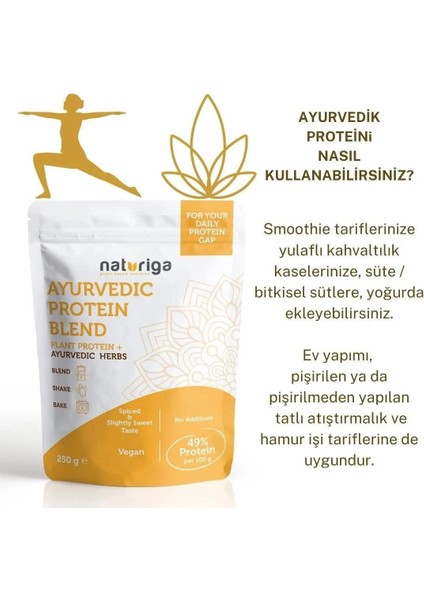 Ayurvedik Protein Karışımı 250gr fırsatları