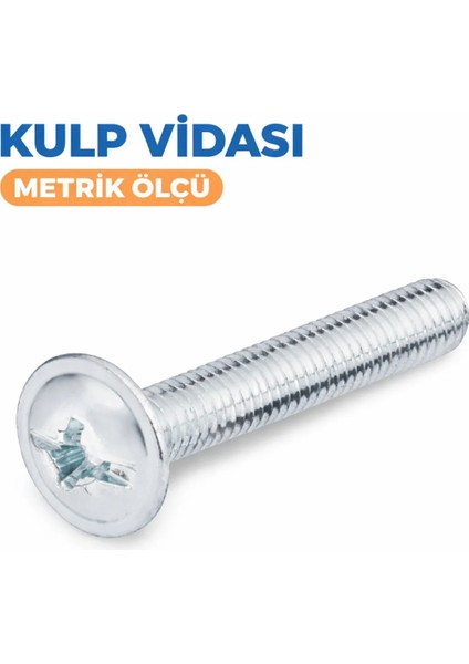 Cıvata Deposu Kulp Vidası M4X25 100 Adet fiyatları