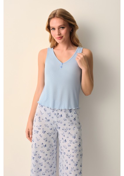 Betty Kapri Şort Pijama Takımı modelleri