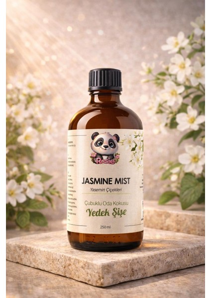 Jasmine Mist Çubuklu Oda Kokusu Yedek Şişe 250 ml – Reed Diffuser Refill