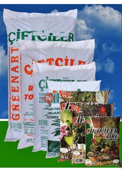 Çiçek Toprağı Bitki Toprağı Torf Toprağı Vitaminli Toprak