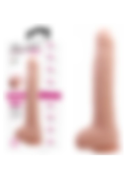 Dick Süper Gerçekçi Et Dokusunda 27 Cm Vantuzlu Penis Dildo