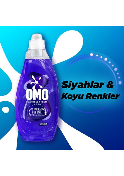 Express Fresh Capcanlı Siyahlar Sıvı Çamaşır Deterjanı 1480 ml indirimleri