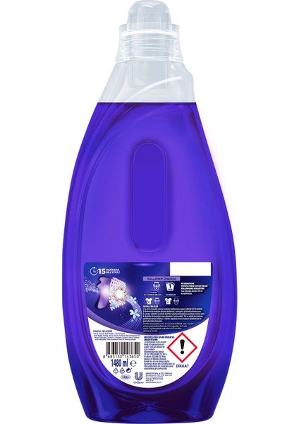 Express Fresh Capcanlı Siyahlar Sıvı Çamaşır Deterjanı 1480 ml
