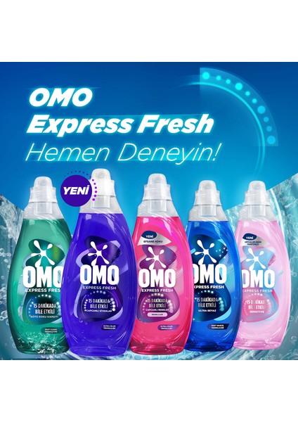 Express Fresh Capcanlı Siyahlar Sıvı Çamaşır Deterjanı 1480 ml