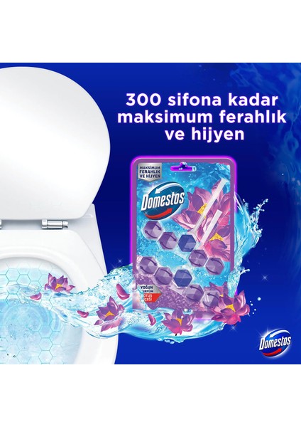 WC Blok Yoğun Parfümlü Lotus Çiçeği 2x50g fırsatları
