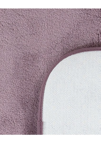 Carol 2'li Banyo Paspası - Koyu Mürdüm - 50x80 Cm indirimleri