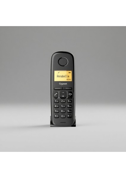 A270 Siyah Telsiz DECT - Kablosuz Ev ve Ofis Telefonu