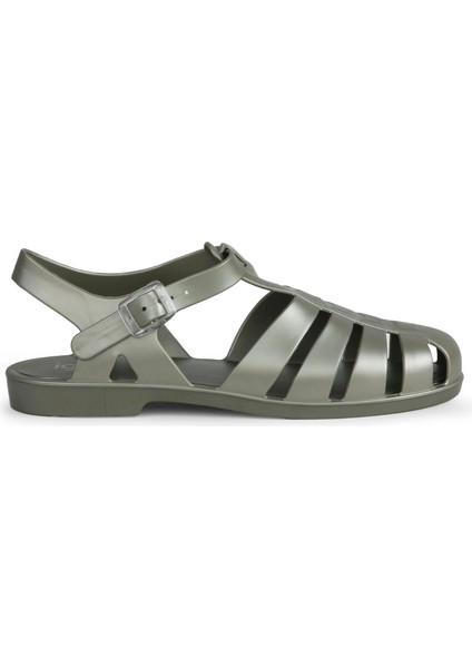 36-40 Numara Arası Bıarrıtz Metal Sandalet - Yeşil fiyatları