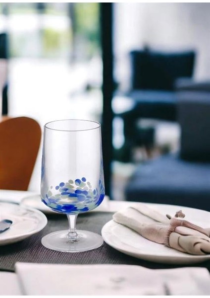 El Boyaması Şarap Kadehi 350 ml modelleri