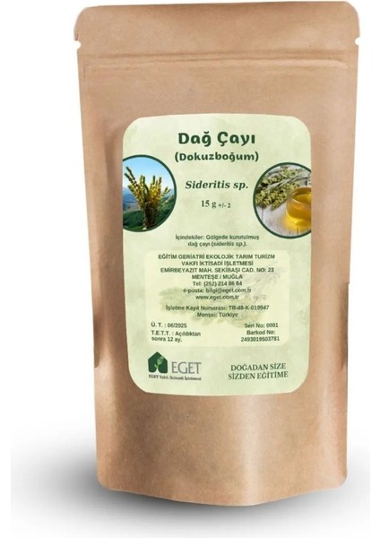 Kurutulmuş Dağ Çayı (Dokuzboğum) 15 G fiyatları