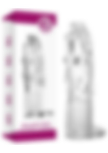 Dragon Testis Aparatlı Tırtıklı Penis Kılıfı