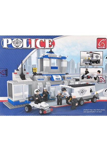 Ausını Polis Merkezi Blok Seti 449 Parça modelleri