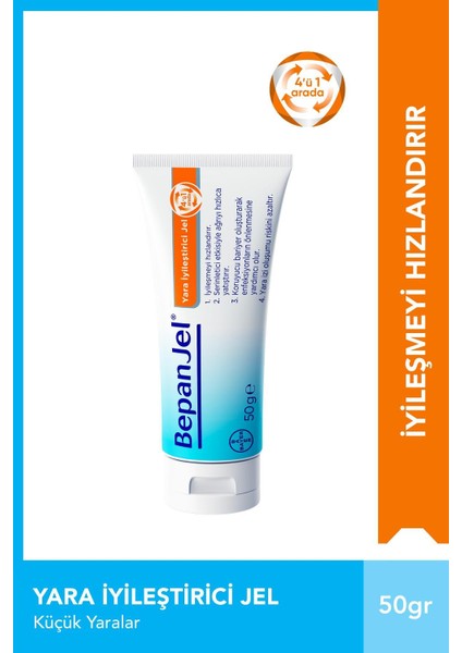 Bepanjel Yara İyileştirici Jel 50 gr fırsatları