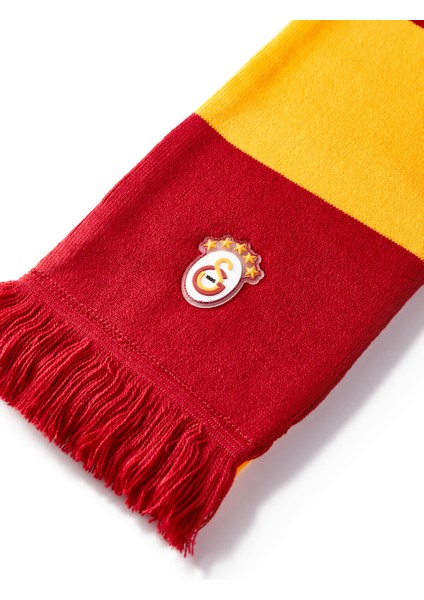 Galatasaray 5 Yıldızlı Triko Atkı U252181