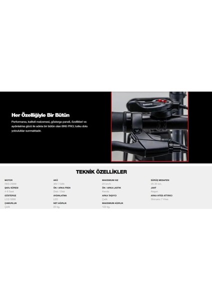 Bn5 Pro 20 inç Katlanabilir Şehir Bisikleti 7 Vites Siyah Renkli Tasarım fiyatları