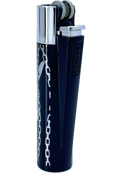 Clipper Deadly Chains Serisi Metal Çakmak - Silver fiyatları