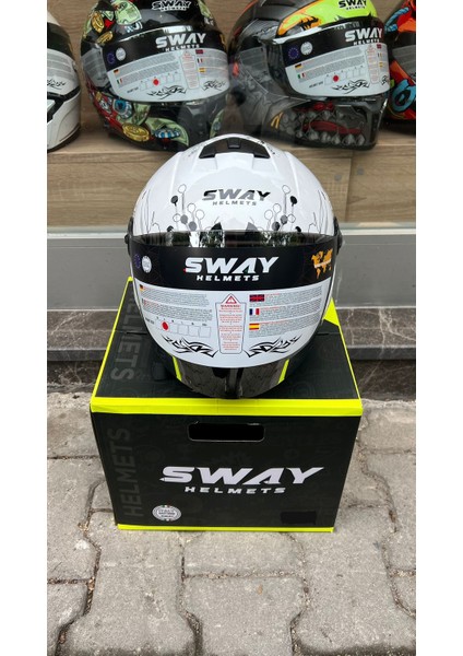 Sw 715 Irıs Grey Yarım Kask(Ayna Vizörlü) fırsatları