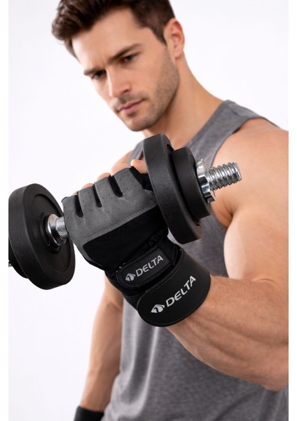 Delta Fitness Ağırlık Eldiveni Kaymaz Tabanlı