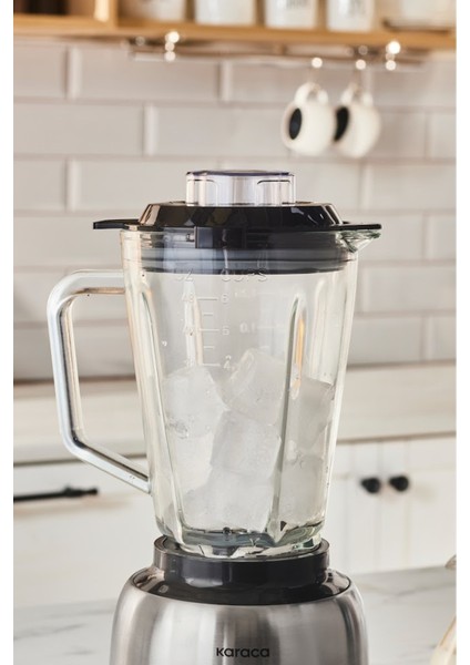 Inox Smoothıe Blender 1000 W 1 lt Kapasite Buz Kırma Fonksiyonu ile Pratik Kullanım