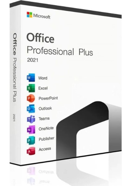 Office 2021 Pro Plus Dijital Lisans Anahtarı 2025 Ömür Boyu Lisans 1 Kullanıcı