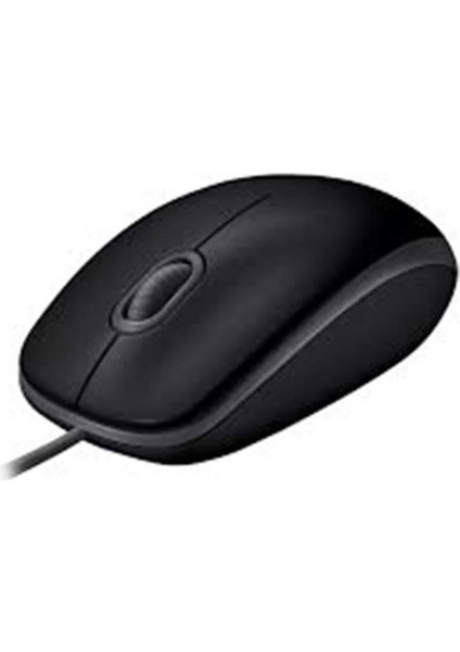 910-005508 B110 Siyah Silent (Sessiz) Kablolu Optik Usb Mouse