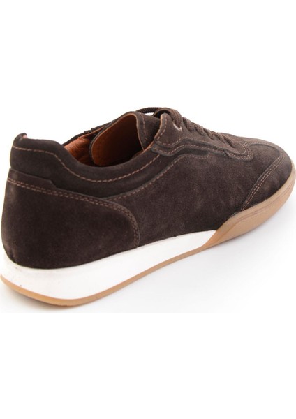 Kahve Hakiki Deri Erkek Sneaker E01396030102 modelleri