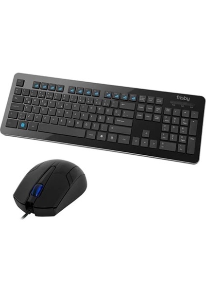 FK-W156QU USB Q TR Kablosuz Siyah Klavye Mouse Set fırsatları