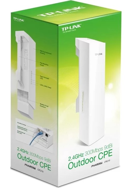 CPE210 Outdoor 300 Mbps 9dBi Dış Mekan Access Point