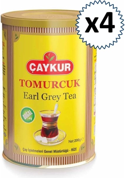 Çaykur Tomurcuk Çay Teneke 800 gr Bergamot Aromalı Kaliteli Fiyatı