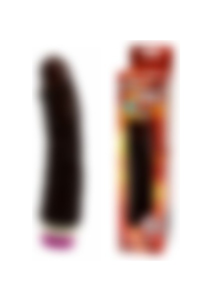 Waves 20 cm Titreşimli Kalın Zenci Realistik Vibratör Penis