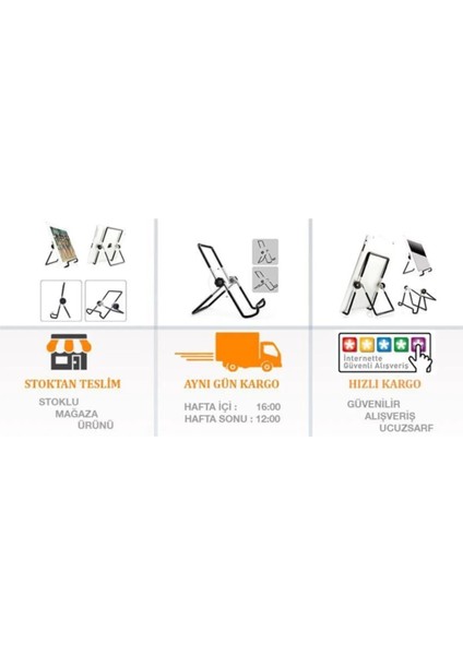 Appa Metal Tablet Tutucu Stand Srf-612 Şık Tasarım ile 10 Fiyatı
